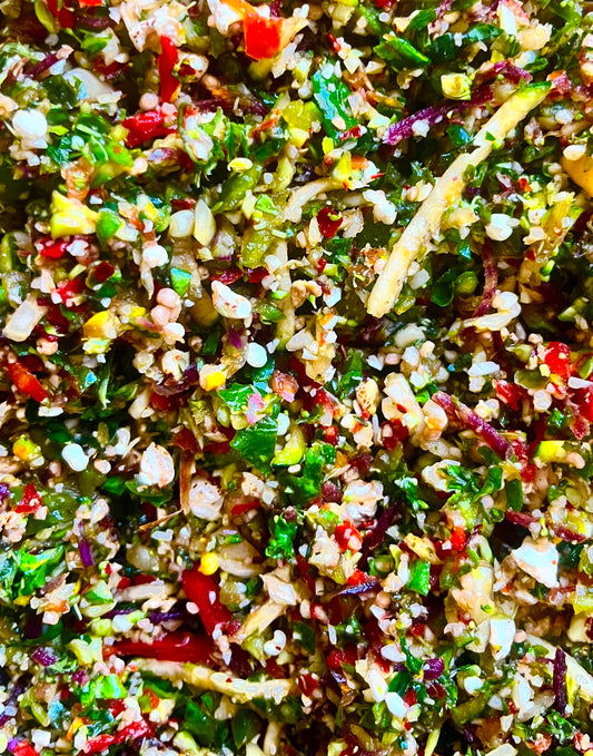 SEASONAL VEGETABLE with PUFFS Freeze Dried Bird Chop