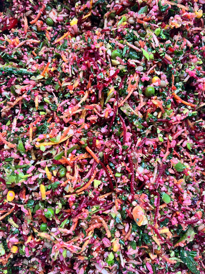 SEASONAL VEGETABLE Freeze Dried Bird Chop